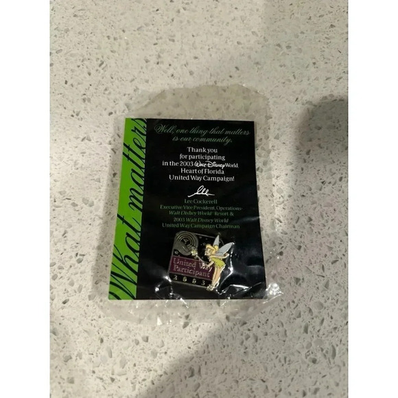 Disney Tinker Bell United Way Participan - Picture 1 of 2